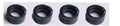 TOURM SPAREPARTS INTAKE PIPE-4 PIECES