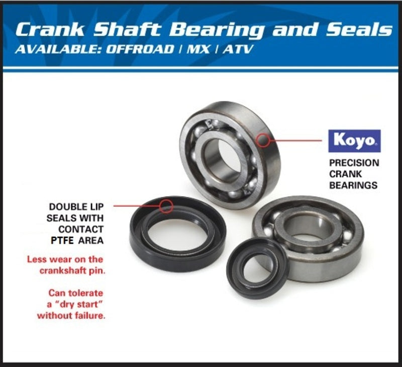ALLBA CRANKSHAFT BEARING+SEAL KIT