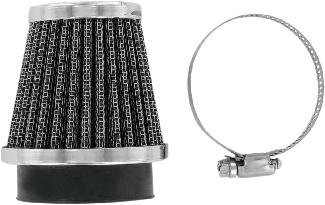 AIR FILTER CHROME END 54MM