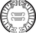 TECNI BRAKE SHOE BA121