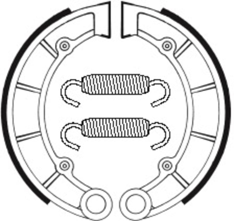 TECNI BRAKE SHOE BA197