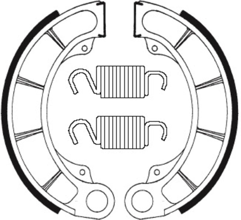 TECNI BRAKE SHOE BA198