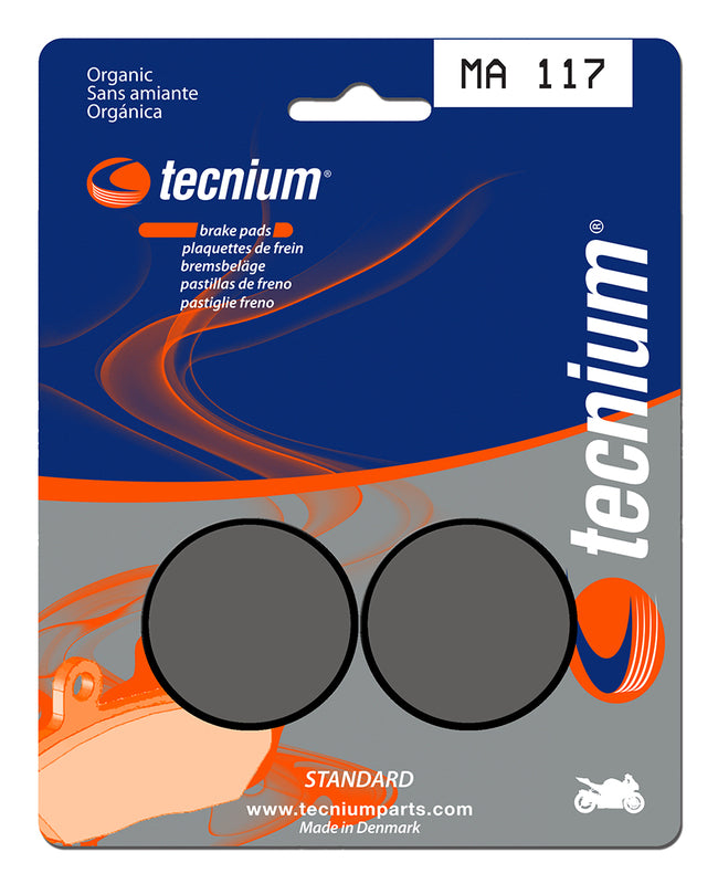 TECNI BRAKE PADS MA117 ORGANIC