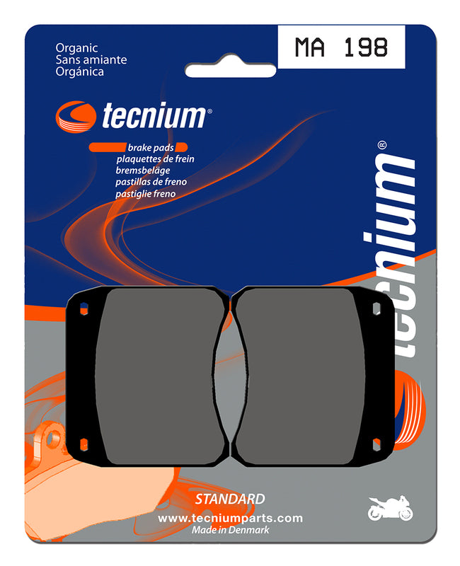 TECNI BRAKE PADS MA198 ORGANIC