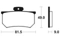 TECNI BRAKE PADS MRR161 SINTER METAL