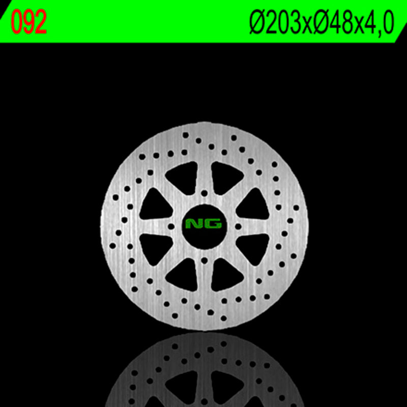 NG BRAKE DISC ROUND 092