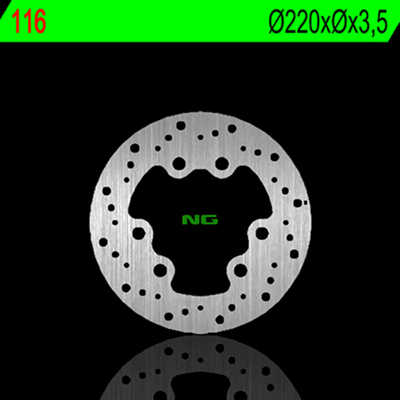 NG BRAKE DISC ROUND 116