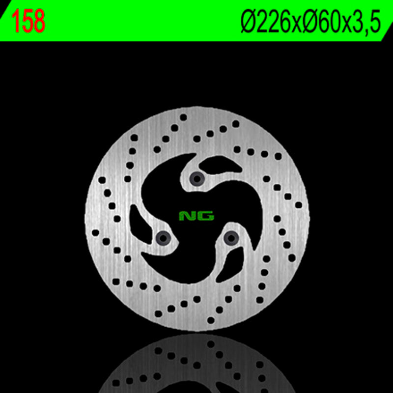 NG BRAKE DISC ROUND 158