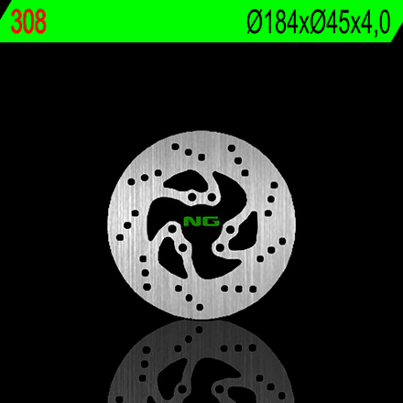 NG BRAKE DISC ROUND 308