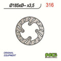 NG BRAKE DISC ROUND 316