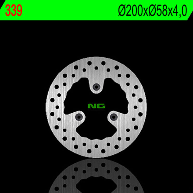 NG BRAKE DISC ROUND 339