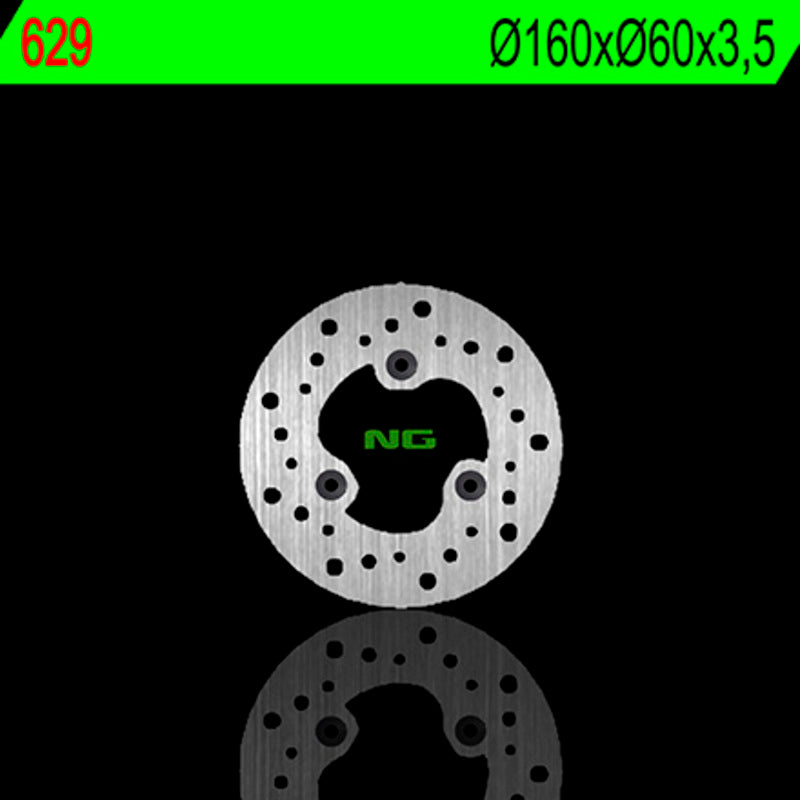 NG BRAKE DISC ROUND 629