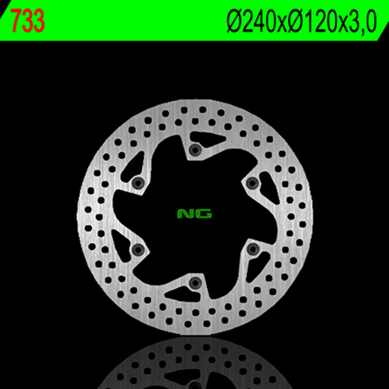 NG BRAKE DISC ROUND 733