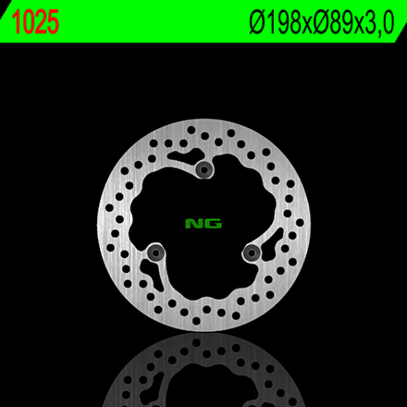 NG BRAKE DISC ROUND 1025