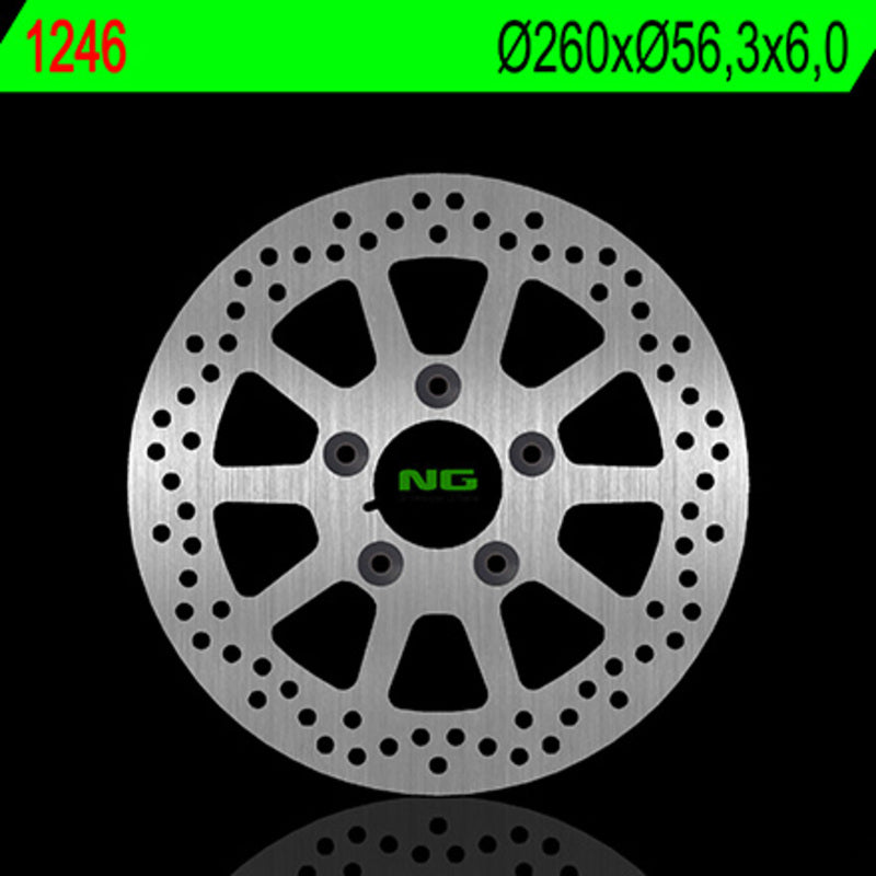 NG BRAKE DISC ROUND 1246
