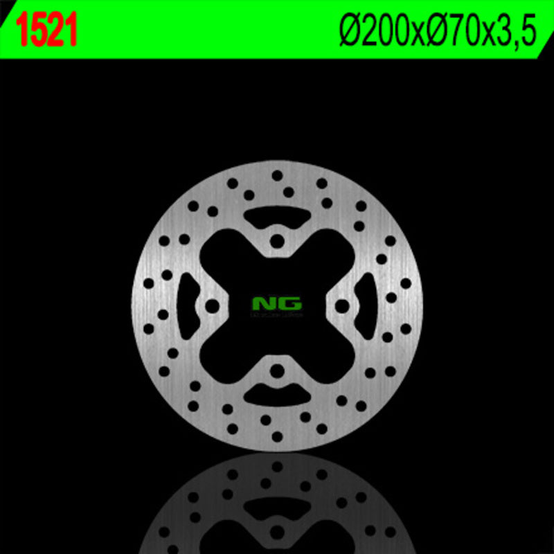 NG BRAKE DISC ROUND 1521