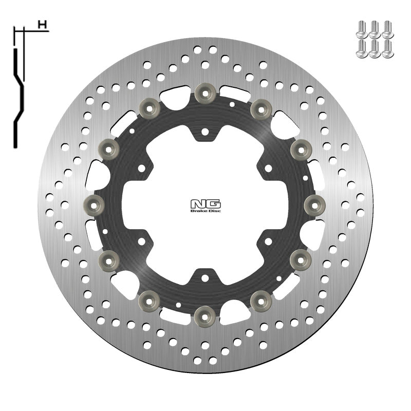 NG BRAKE DISC ROUND 1137G