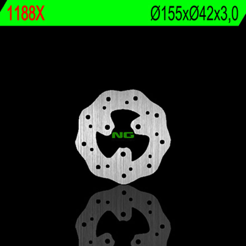 NG BRAKE DISC WAVE 1188X