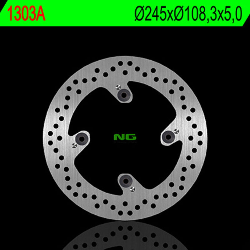 NG BRAKE DISC ROUND 1303A