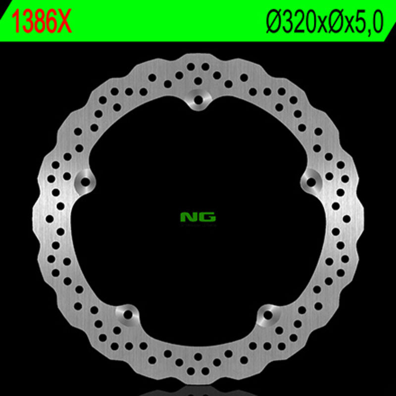 NG BRAKE DISC WAVE 1386X