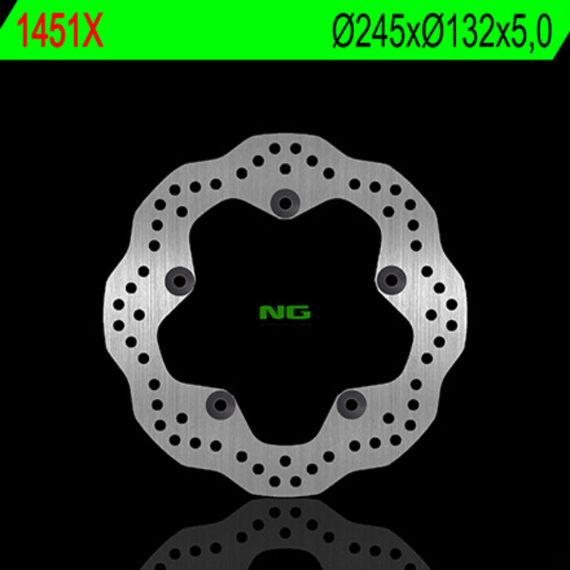 NG BRAKE DISC WAVE 1451X