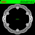 NG BRAKE DISC WAVE 1484X