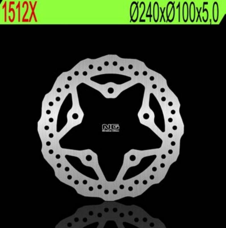 NG BRAKE DISC WAVE 1512X