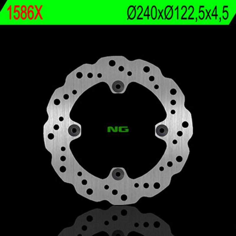 NG BRAKE DISC WAVE 1586X