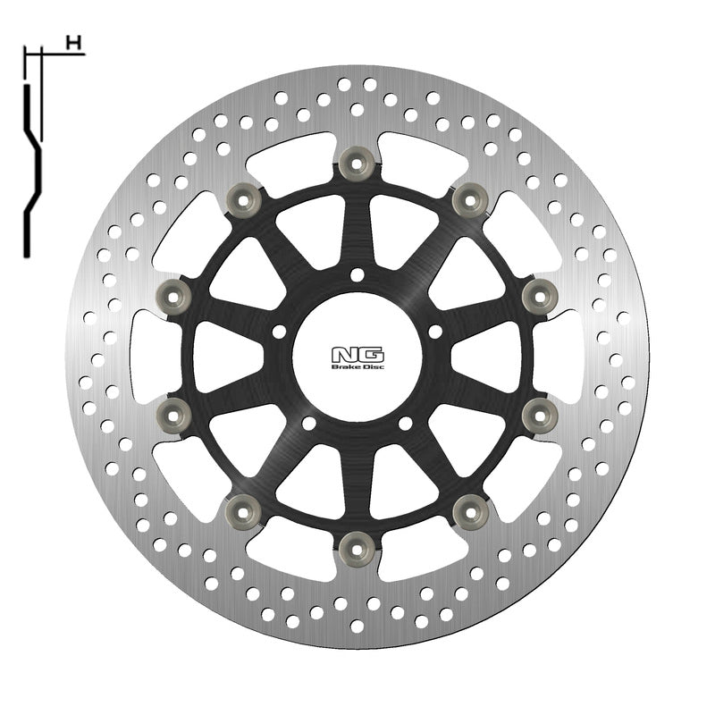 NG BRAKE DISC ROUND 1796G
