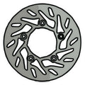 NG BRAKE DISC ROUND DIS9191