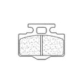 CLBRA BRAKE PADS 1034MX10 SINTER METAL