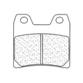 CLBRA BRAKE PADS 1066RX3 SINTER METAL