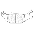 CLBRA BRAKE PADS 1067S4 SINTER METAL