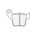 CLBRA BRAKE PADS 1076X59 SINTER METAL