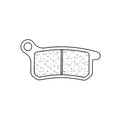 CLBRA BRAKE PADS 1078X59 SINTER METAL
