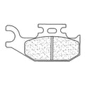 CLBRA BRAKE PADS 1102X59 SINTER METAL