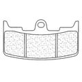CLBRA BRAKE PADS 1139A3+ SINTER METAL