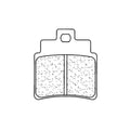 CLBRA BRAKE PADS 1151X59 SINTER METAL