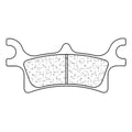 CLBRA BRAKE PADS 1165X59 SINTER METAL