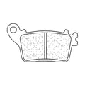CLBRA BRAKE PADS 1174RX3 SINTER METAL
