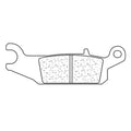 CLBRA BRAKE PADS 1192ATV1 SINTER METAL
