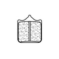 CLBRA BRAKE PADS 1207XBK5 SINTER METAL