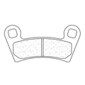 CLBRA BRAKE PADS 1220ATV1 SINTER METAL