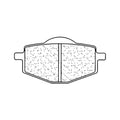 CLBRA BRAKE PADS 2284MX10 SINTER METAL