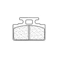 CLBRA BRAKE PADS 2287RX3 SINTER METAL