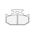 CLBRA BRAKE PADS 2299RX3 SINTER METAL
