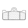 CLBRA BRAKE PADS 2329XBK5 SINTER METAL