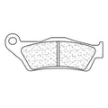CLBRA BRAKE PADS 2352XBK5 SINTER METAL