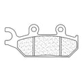 CLBRA BRAKE PADS 2360S4 SINTER METAL