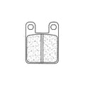 CLBRA BRAKE PADS 2377EN10 SINTER METAL
